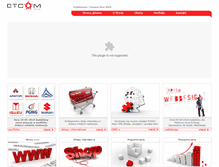 Tablet Screenshot of etcom.pl