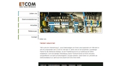Desktop Screenshot of etcom.ch